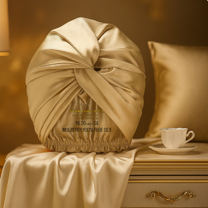 100% Pure Silk Hair Bonnet